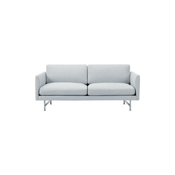 5622 Calmo 2-seater Sofa, Ecriture 0710/chrome, Fredericia Furniture