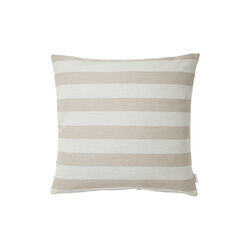Outdoor Stripe Cushion, beige, Compliments