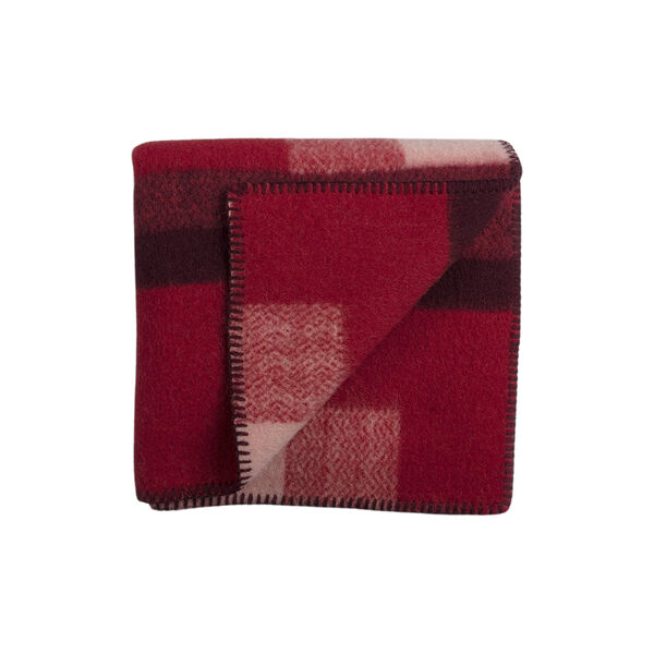 MIKKEL Half Size Throw, red MIKKEL Half Size Throw, red, Røros Tweed