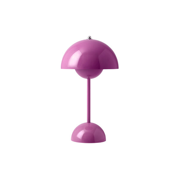 Flowerpot VP9 Portable Table Lamp, tangy pink, &Tradition