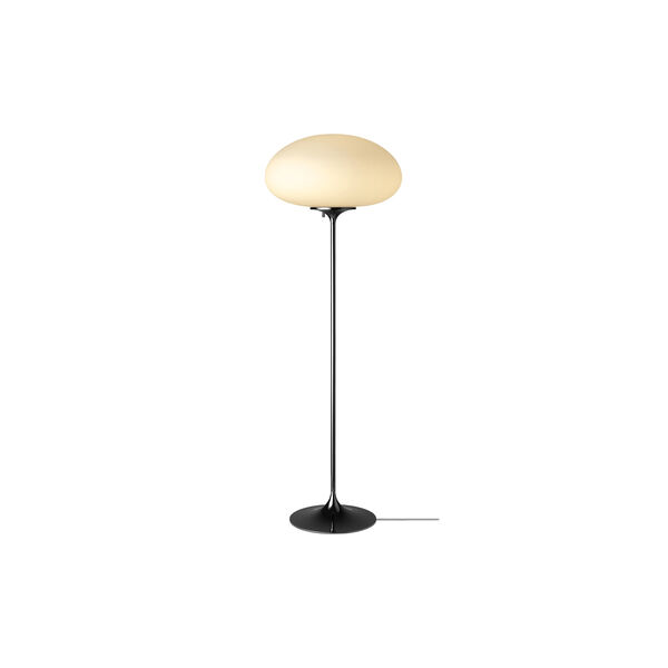 Stemlite Floor Lamp, black chrome, GUBI