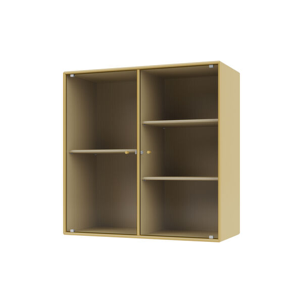 RIPPLE II Vitrine Cabinet, 157 cumin, Montana Furniture