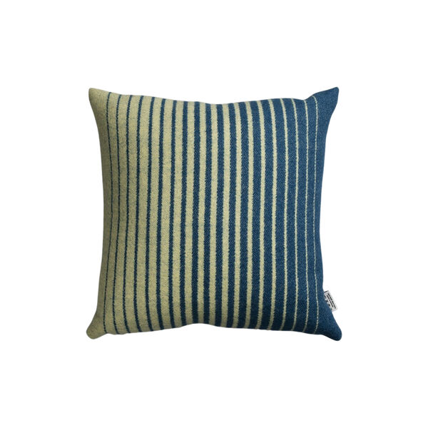 &Aring;SMUND GRADIENT Cushion, yellow/blue, R&oslash;ros Tweed