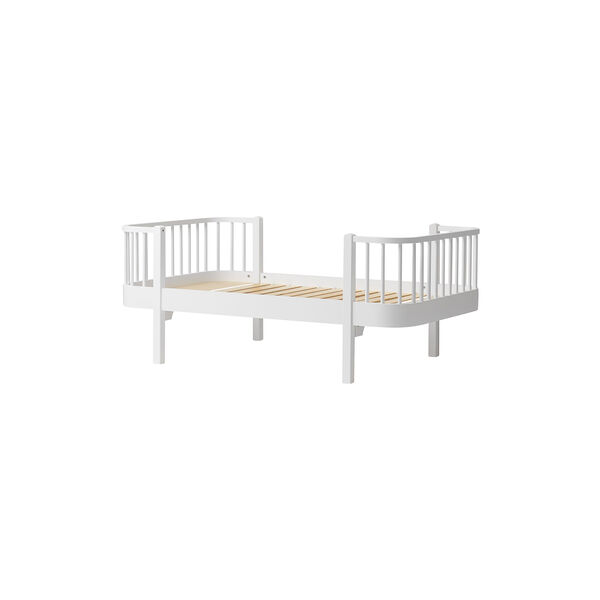 Wood Original Junior Bed 90x160 cm, white, Oliver Furniture