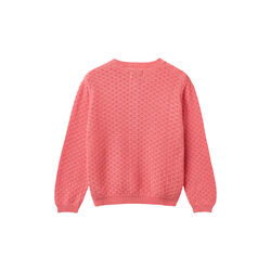 Knit Cardigan Magnella, coral, Wheat