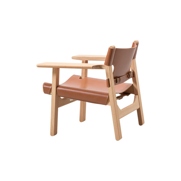 2226 Den Spanska stolen, cognac/ljust oljad ek, Fredericia Furniture
