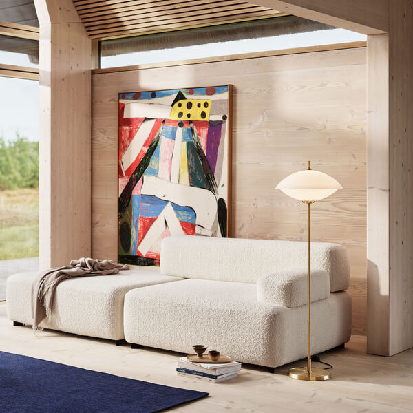 Alphabet&trade; PL210-1 Sofa, beige 1121, Fritz Hansen
