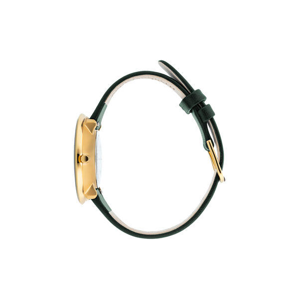 City Hall Evergreen armbandsur, green/gold/green, Arne Jacobsen Watches