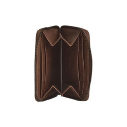 SelmaMBG Wallet Suede, dark brown, Markberg