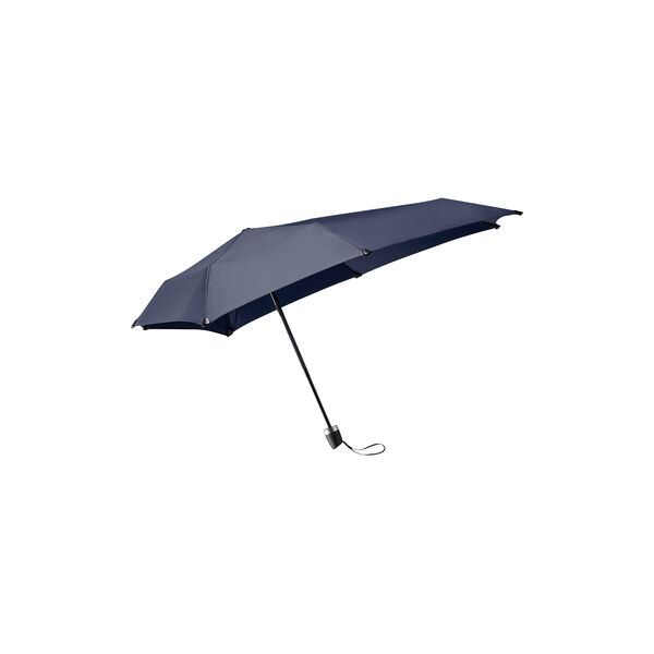 Mini foldable storm umbrella, midnight blue, Senz