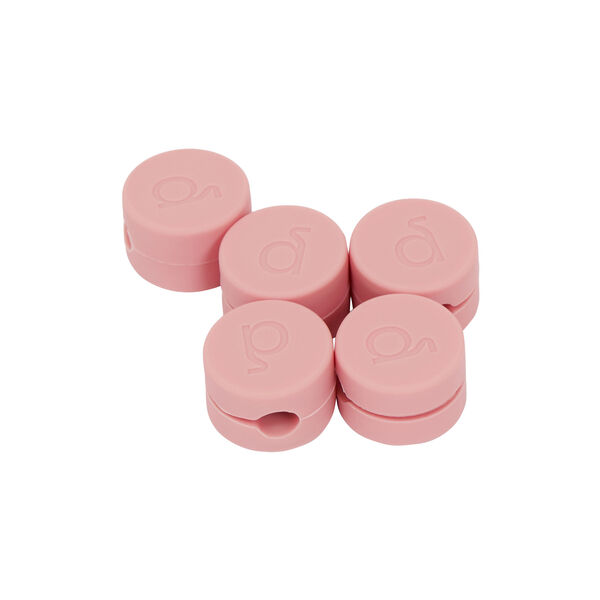 Cable Clips, bubble gum, Pedestal