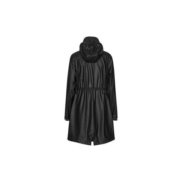 Long Parka Rain Jacket, black beauty, Ilse Jacobsen Hornbæk