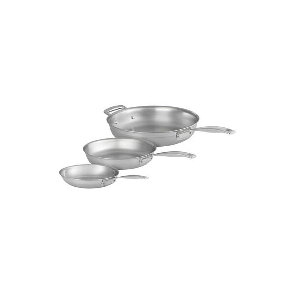 3-PLY stekpannor set 3 delar, Le Creuset