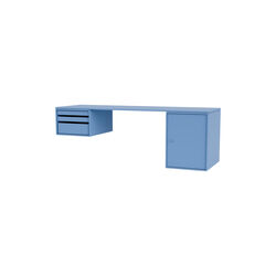 WORKSHOP Work Desk, 154 azure, Montana Furniture