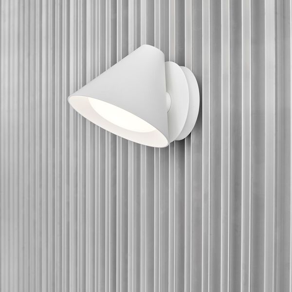 Keglen vägglampa, vit Keglen vägglampa, vit, Louis Poulsen