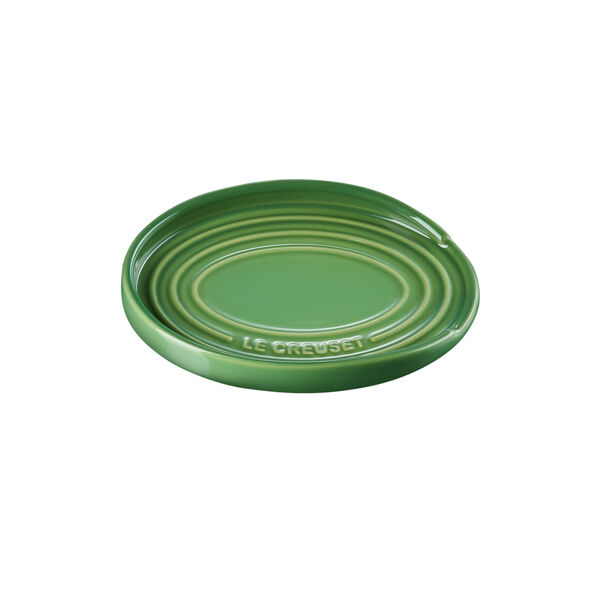 Oval grytskedhållare, bamboo green, Le Creuset