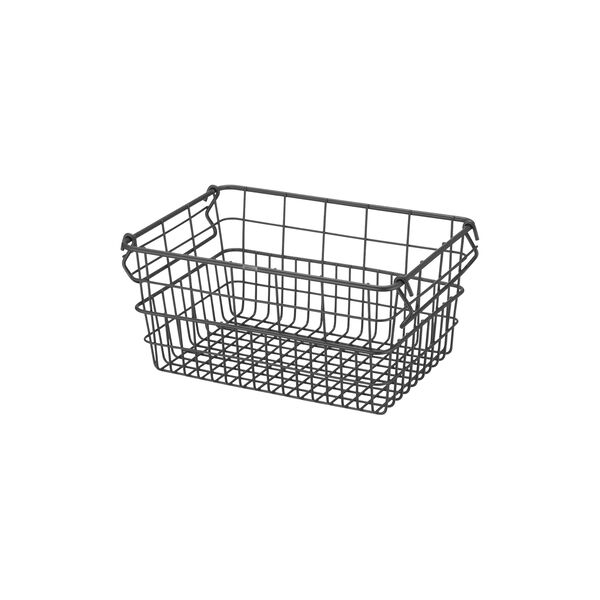 KAGO Storage basket Square S, anthracite, Blomus
