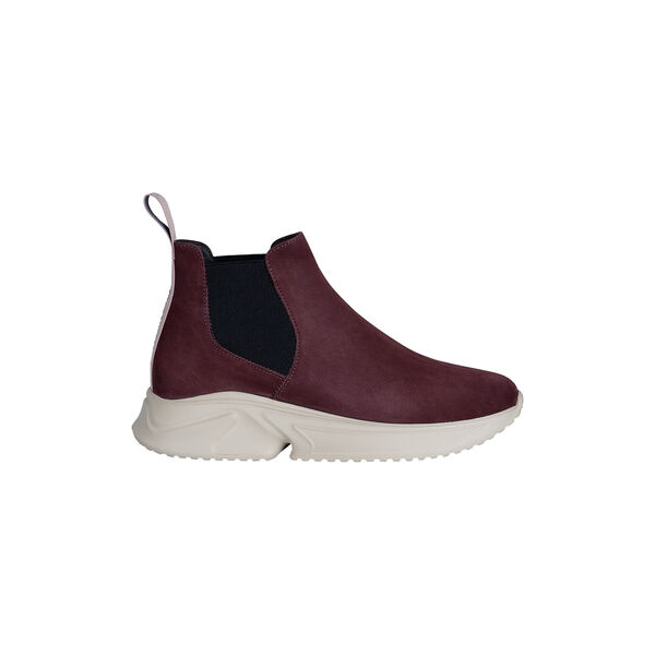 Zarah Sneaker Boot, burgundy/ivory Zarah Sneaker Boot, burgundy/ivory, Roccamore