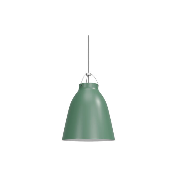 Caravaggio Matt P2 Pendant, patina green, Fritz Hansen