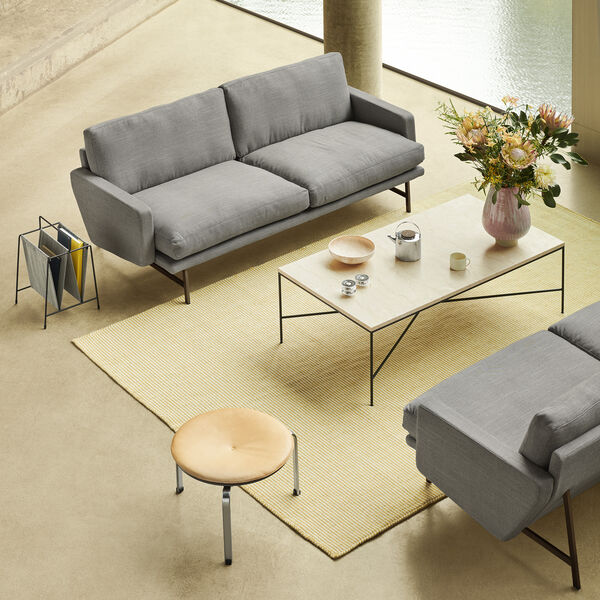 Lissoni&trade; PL112 Sofa, dark blue 1155, Fritz Hansen