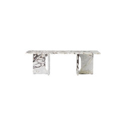 Androgyne Lounge Table | Calacatta Viola, Audo Copenhagen