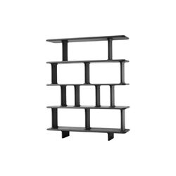 Archivo JH45 Shelving, black/grey Archivo JH45 Shelving, black/grey, &Tradition