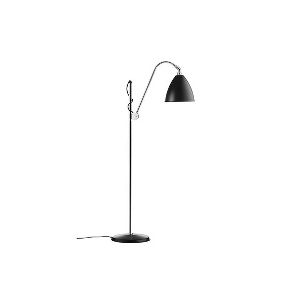 Bestlite BL3 M golvlampa, svart/krom, GUBI