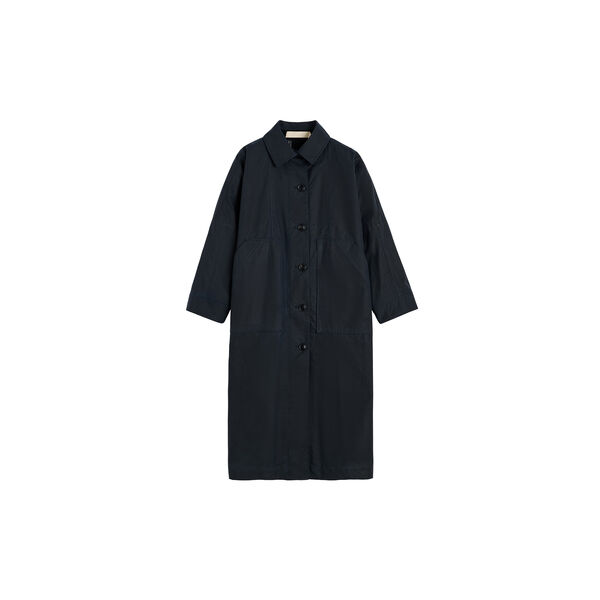 Jay Coat Oilskin, navy, Aiayu