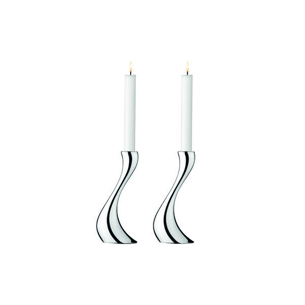 Cobra ljusstake 2 st., Georg Jensen