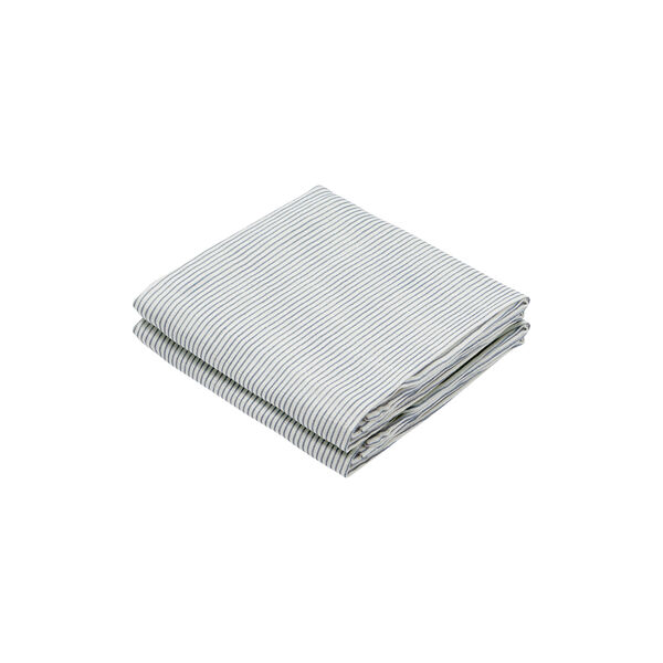 Muslinfilt Mönstrad 2-pack, classic stripes blue, Cam Cam Copenhagen