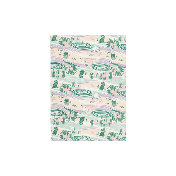 Moomin Beach Day kitchen towel, Moomin Arabia