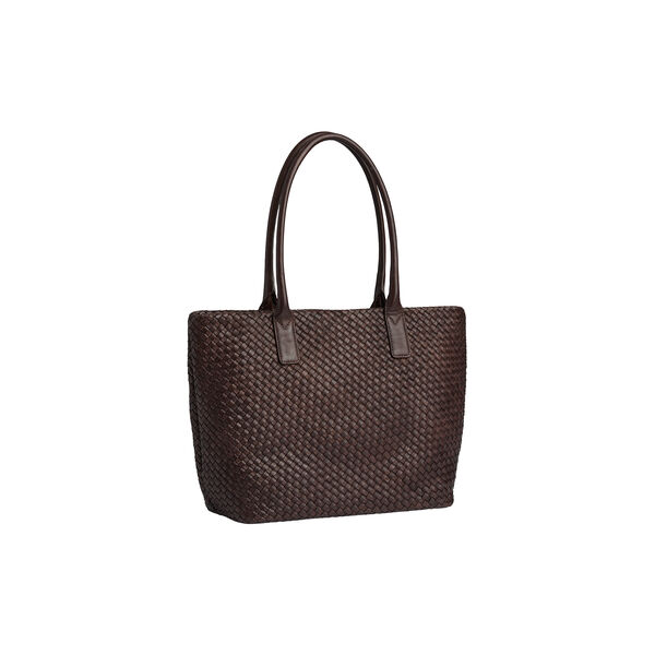 WrenMBG Shopper Weave, dark brown, Markberg