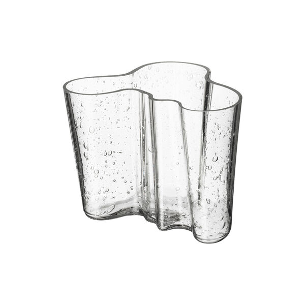Alvar Aalto vas, genomskinlig, Iittala