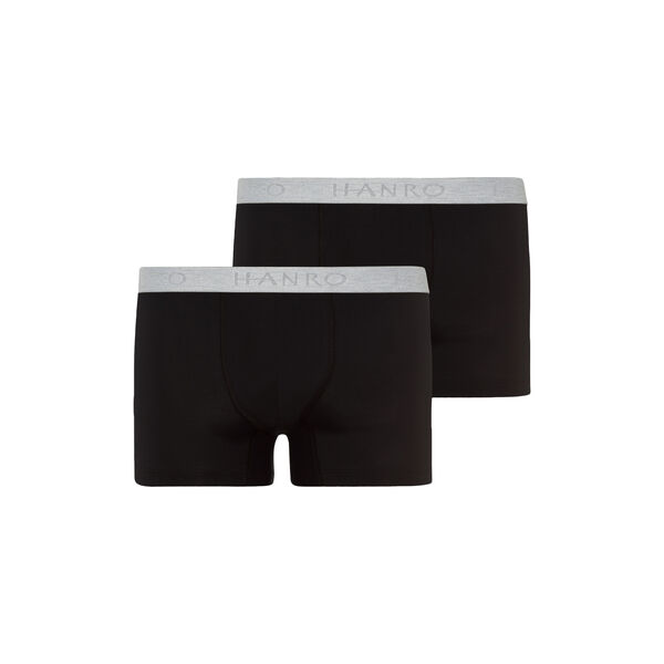 Cotton Essentials Pants 2-Pack, black Cotton Essentials Pants 2-Pack, black, HANRO