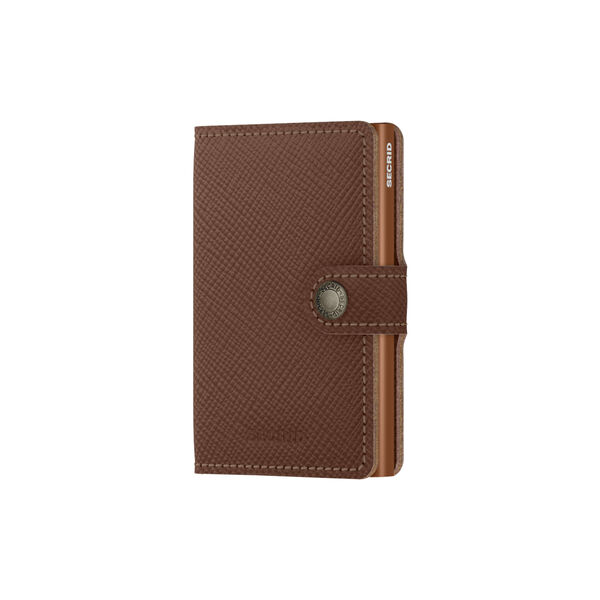 Miniwallet, saffiano caramel, Secrid