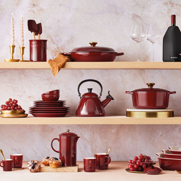 Bestick- & redskapsf&ouml;rvaring , garnet, Le Creuset