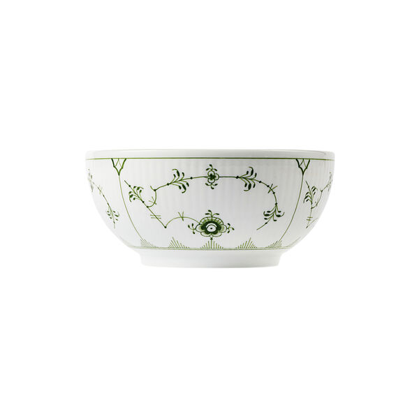 Green Fluted Plain Sk&aring;l 47 cl, Royal Copenhagen