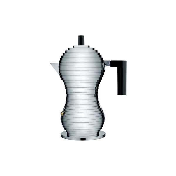 Pulcina espressokanna, svart, Alessi