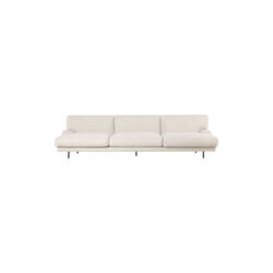 3-seater Flaneur Sofa, Limonta 15/antique brass 3-seater Flaneur Sofa, Limonta 15/antique brass, GUBI