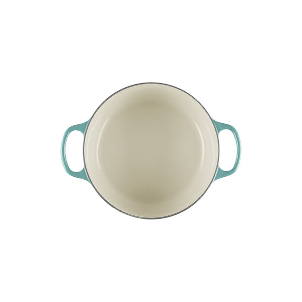 Signature rund gryta &Oslash; 24 cm, bleu riviera, Le Creuset