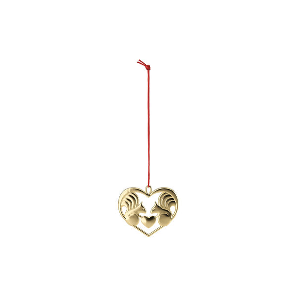 Nuts about you ornament, f&ouml;rgylld, Rosendahl