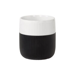 Fluted Contrast mugg 35 cl, jet Fluted Contrast mugg 35 cl, jet, Royal Copenhagen