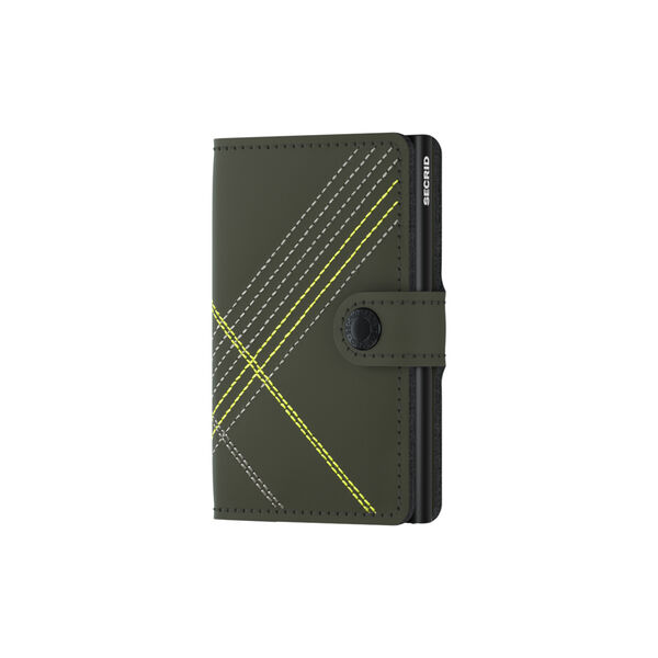 Miniwallet, stitch lime Miniwallet, stitch lime, Secrid