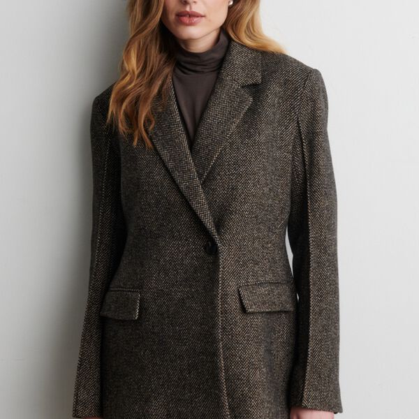 Emi New Fitted Blazer, demitasse, Second Female