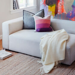 PICNIC Cushion, natural, Røros Tweed