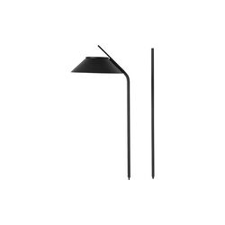 Vinkel Solcellslampa med stativ, black, Stelton