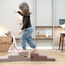 Krokodil M, vintage rose, bObles