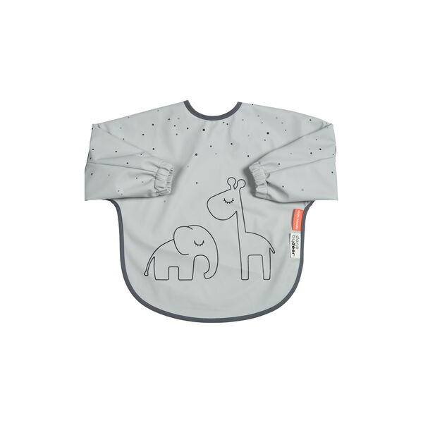 Dreamy Dots haklapp med ärmar, grå, Done by Deer