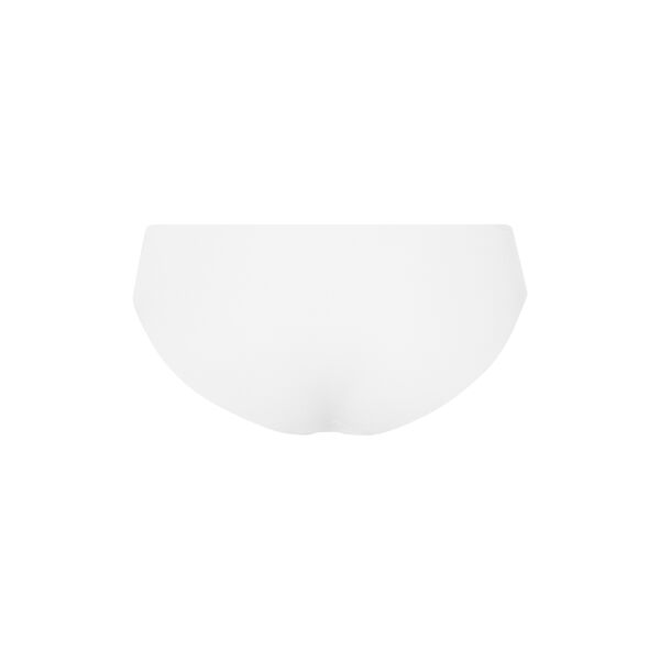 Invisible Cotton Midi Briefs, white Invisible Cotton Midi Briefs, white, HANRO