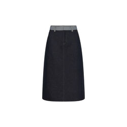DeirdraIW Denim Skirt, dark blue denim, InWear